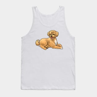 Dog - Aussiedoodle - Apricot Tank Top